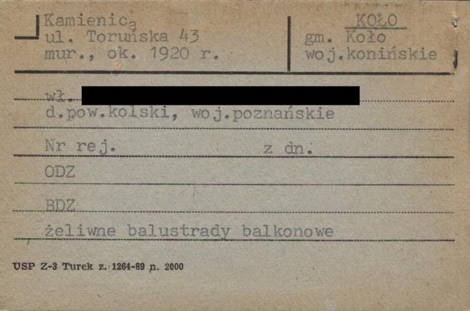 kamienica, skan 1