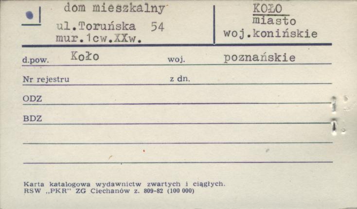 dom, skan 1