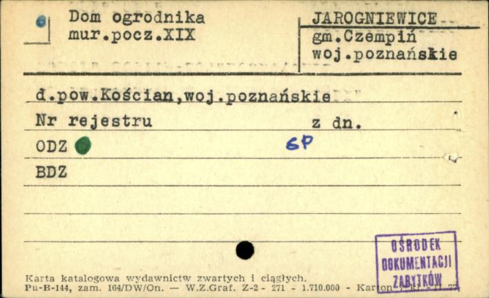 dom ogrodnika, skan 1