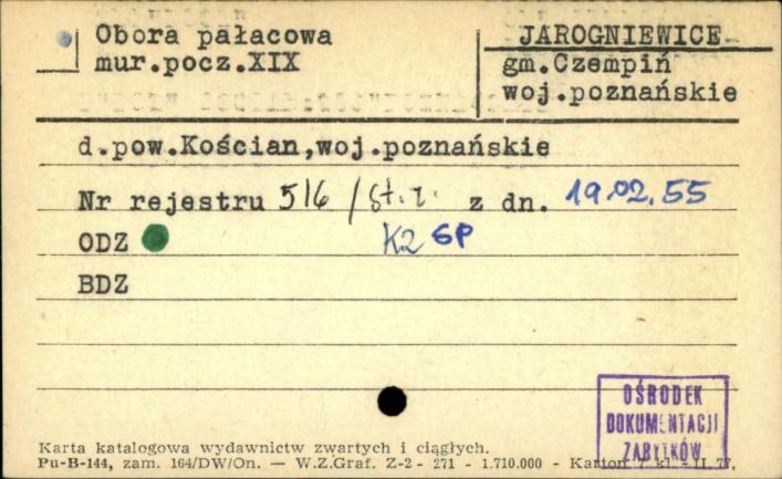 obora pałacowa, skan 1