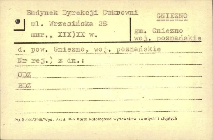 budynek Dyrekcji Cukrowni, skan 1