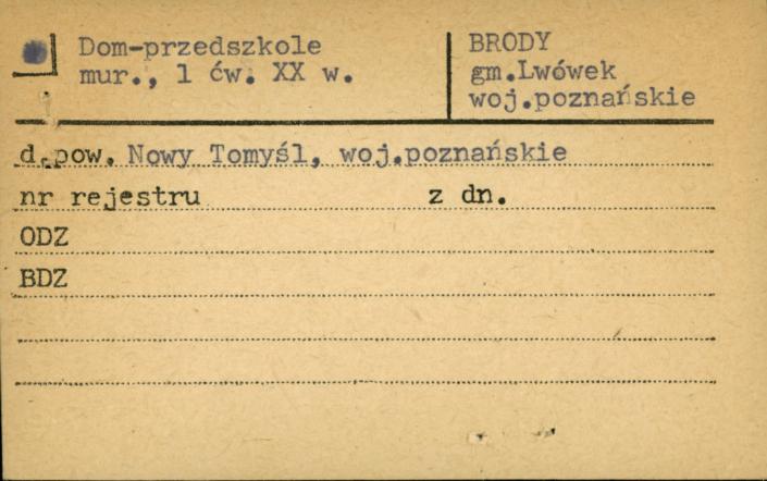 dom - przedszkole, skan 1