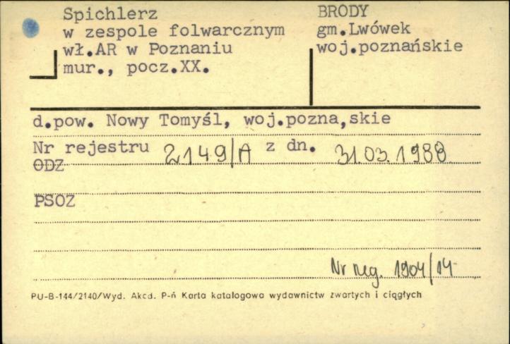 spichlerz w zespole folwarcznym, skan 1