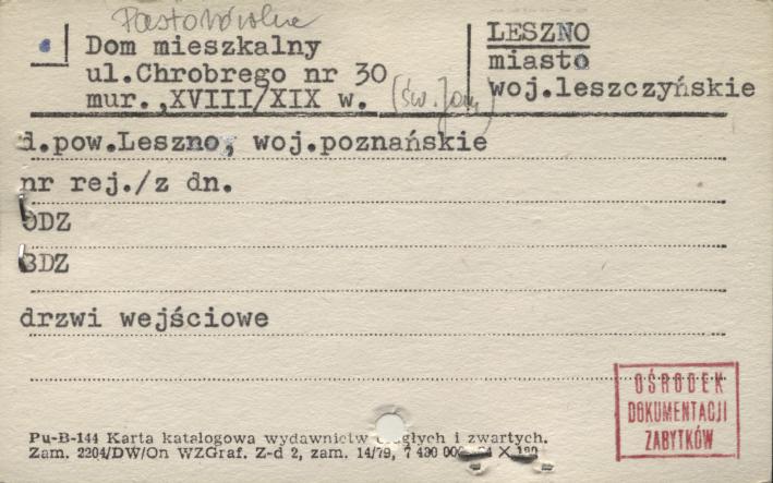 dom mieszkalny, pastorówka, skan 1