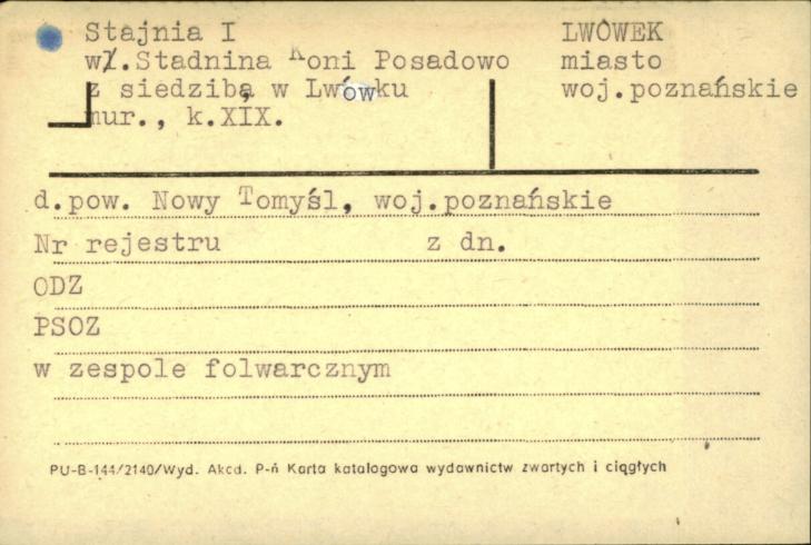 stajnia I, skan 1