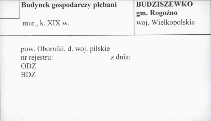 budynek gospodarczy plebanii, skan 1