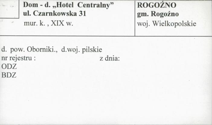 dom - d. Hotel Centralny, skan 1