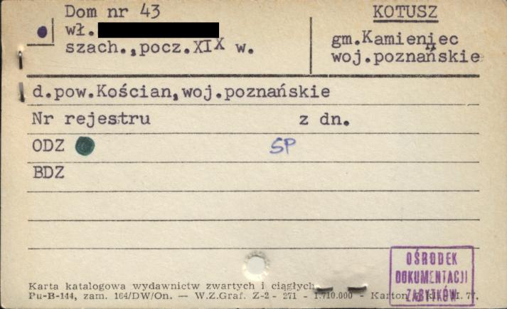 dom, skan 1
