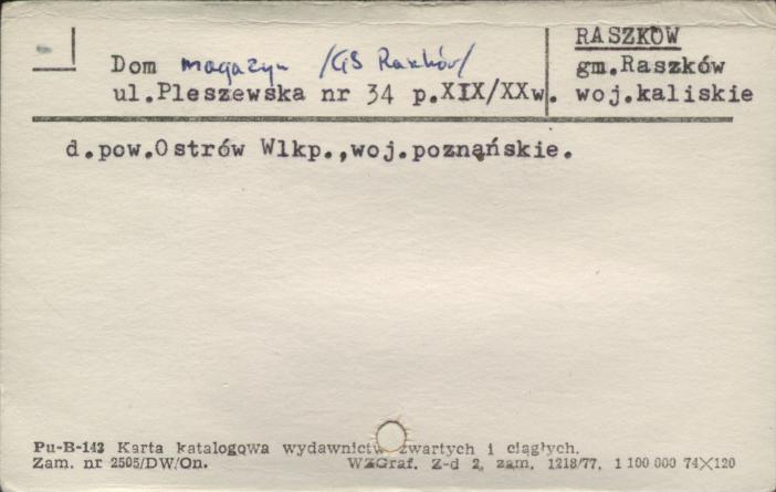 magazyn (GS Raszków), skan 1