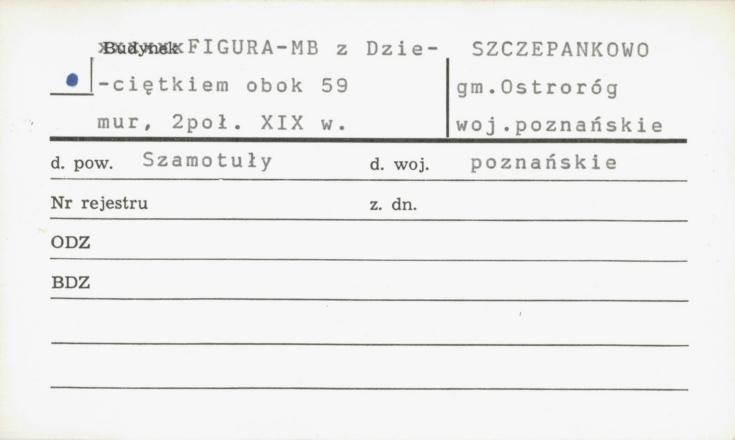 figura MB z Dzieciątkiem, skan 1