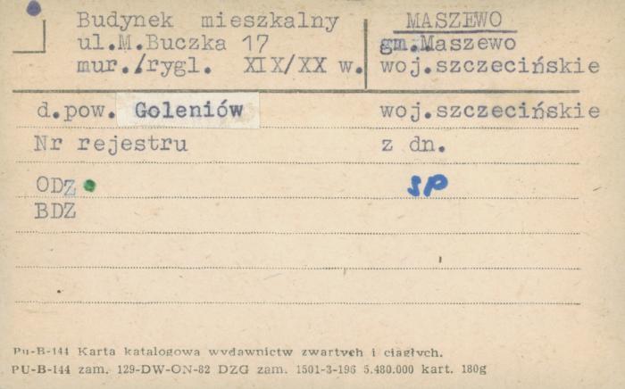 budynek mieszkalny, skan 1