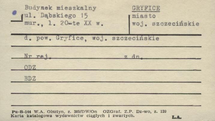 budynek mieszkalny, skan 1