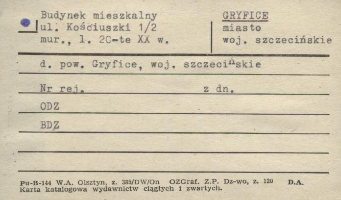 budynek mieszkalny, skan 1