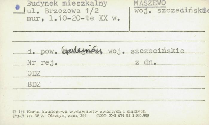 budynek mieszkalny, skan 1