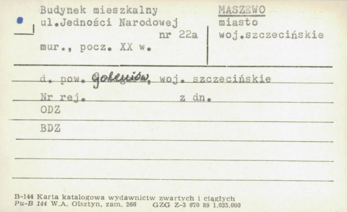 budynek mieszkalny, skan 1