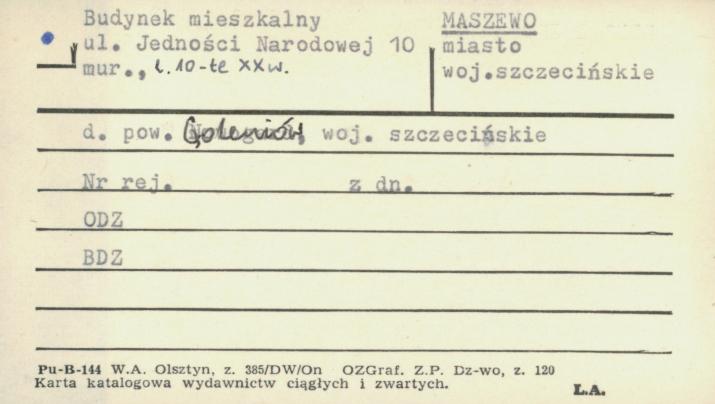 budynek mieszkalny, skan 1