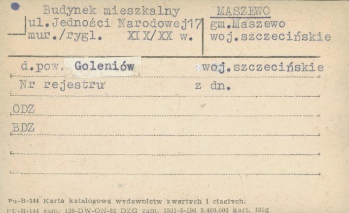 budynek mieszkalny, skan 1