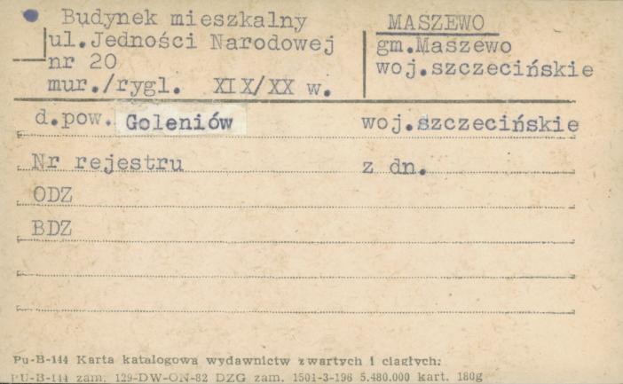 budynek mieszkalny, skan 1