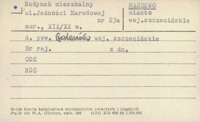 budynek mieszkalny, skan 1
