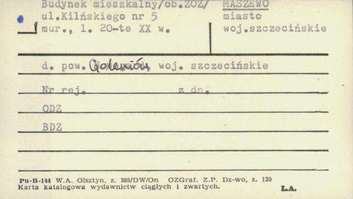 budynek mieszkalny (ob. zakład opieki zdrowotnej), skan 1