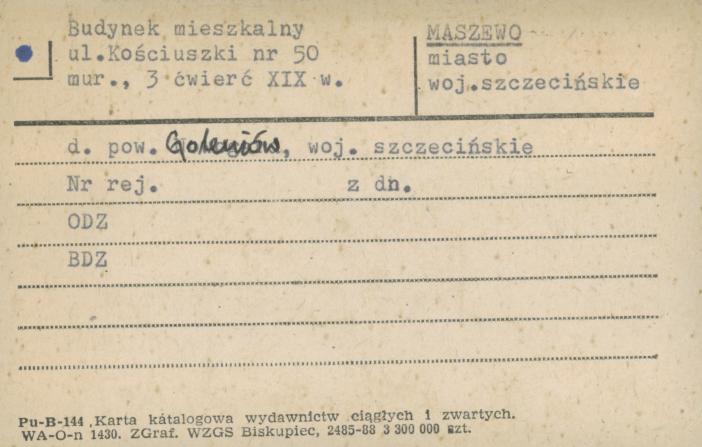 budynek mieszkalny, skan 1