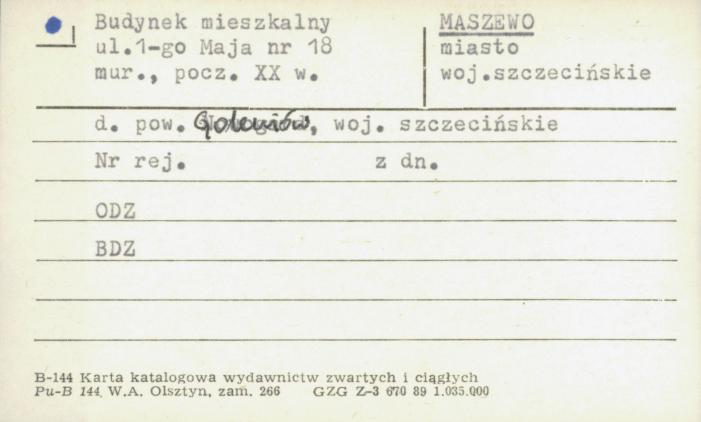 budynek mieszkalny, skan 1