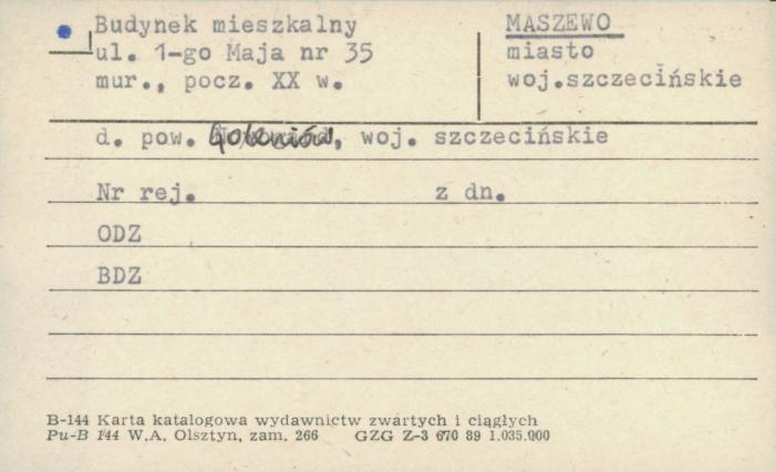 budynek mieszkalny, skan 1