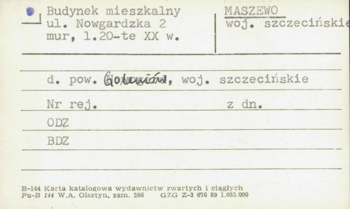 budynek mieszkalny, skan 1
