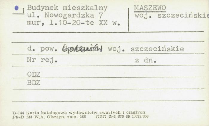 budynek mieszkalny, skan 1