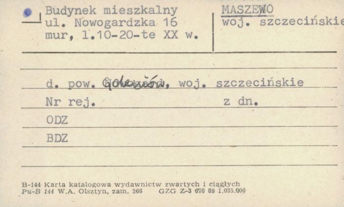 budynek mieszkalny, skan 1