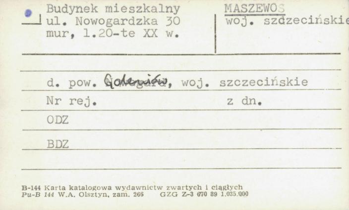 budynek mieszkalny, skan 1