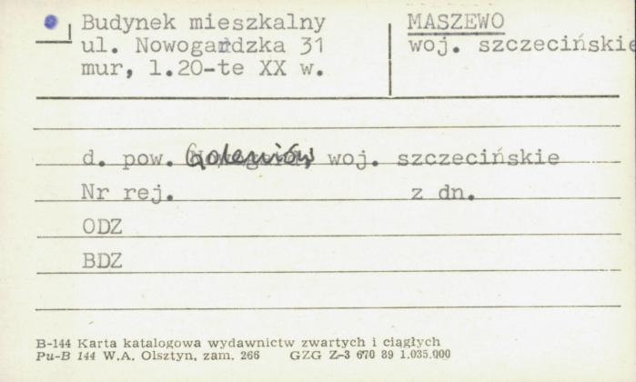 budynek mieszkalny, skan 1