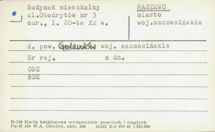 budynek mieszkalny, skan 1