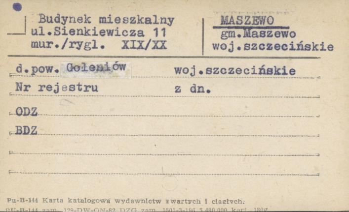 budynek mieszkalny, skan 1