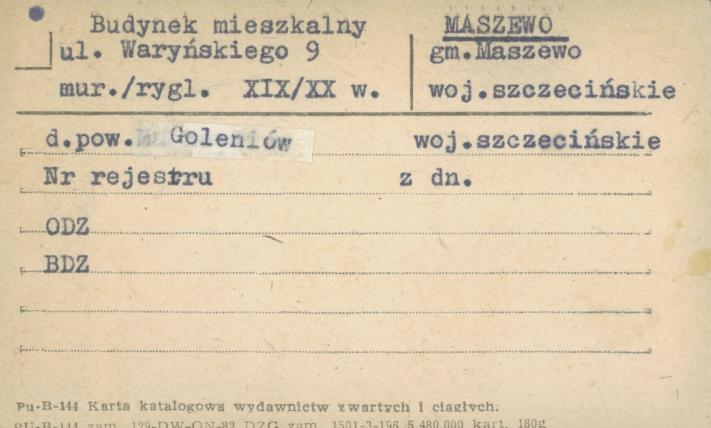 budynek mieszkalny, skan 1