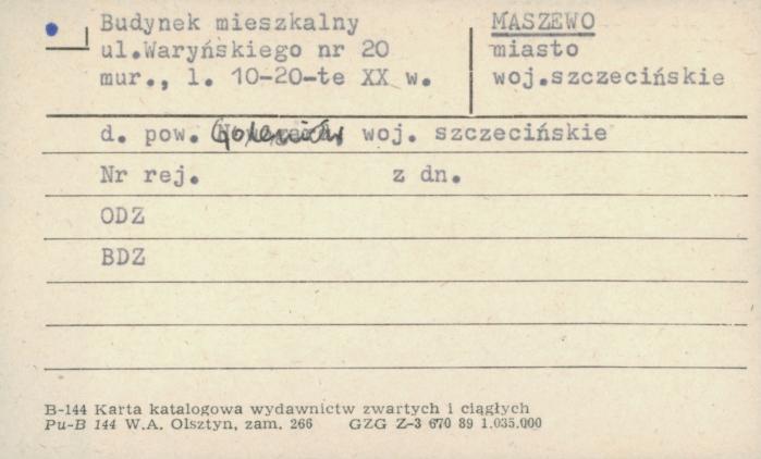 budynek mieszkalny, skan 1