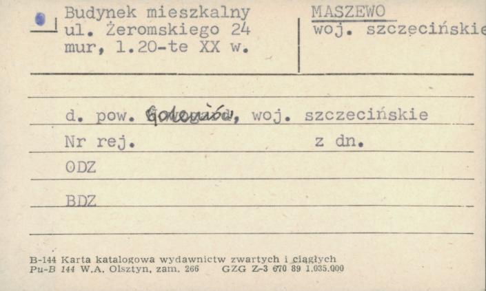 budynek mieszkalny, skan 1