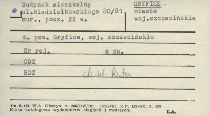 budynek mieszkalny, skan 1