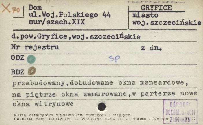 budynek mieszkalny, skan 3