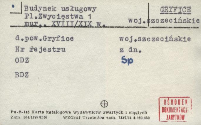 budynek usługowy, skan 1