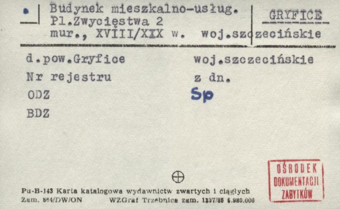 budynek mieszkalno-usługowy, skan 1