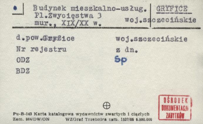 budynek mieszkalno-usługowy, skan 1
