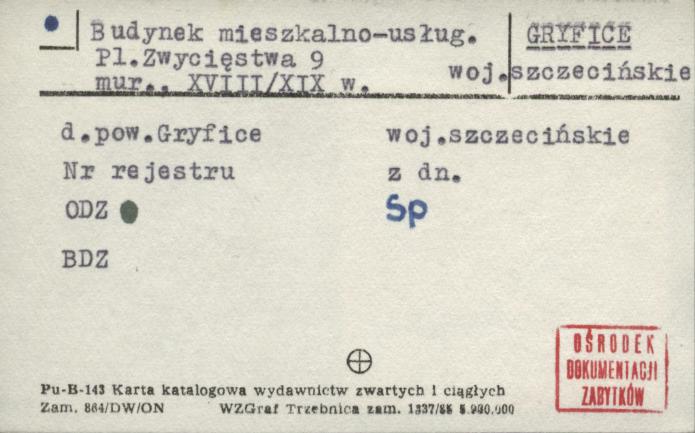 budynek mieszkalno-usługowy, skan 1