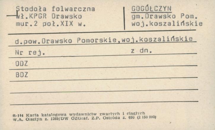 stodoła folwarczna, skan 1