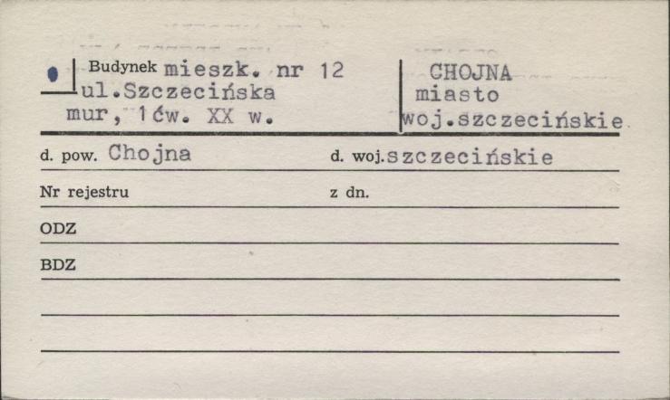 budynek mieszkalny, skan 1
