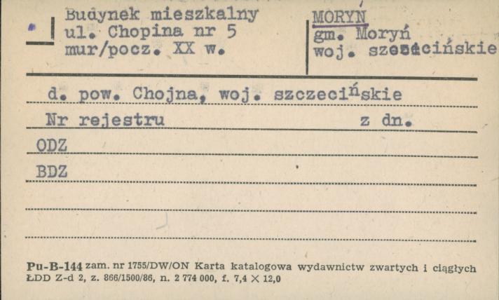 budynek mieszkalny, skan 1