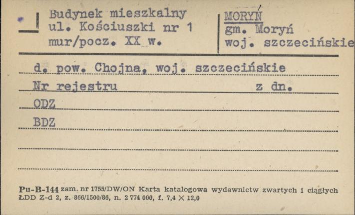 budynek mieszkalny, skan 1
