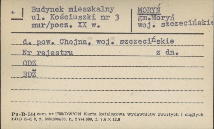 budynek mieszkalny, skan 1