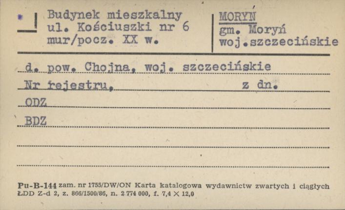 budynek mieszkalny, skan 1