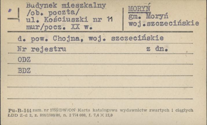 budynek mieszkalny (ob. poczta), skan 1
